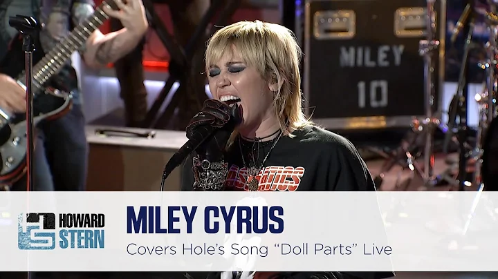 Miley Cyrus Covers Doll Parts on the Howard Stern ...