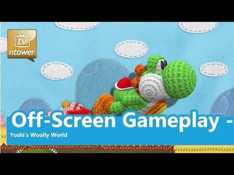 Off-Screen Gameplay - Yoshi&rsquo;s Woolly World @ Nintendo Post-E3 Event 2014