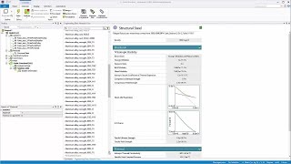 Using Ansys Granta Material Data Simulation (MDS) with Ansys Mechanical - One Minute Demo