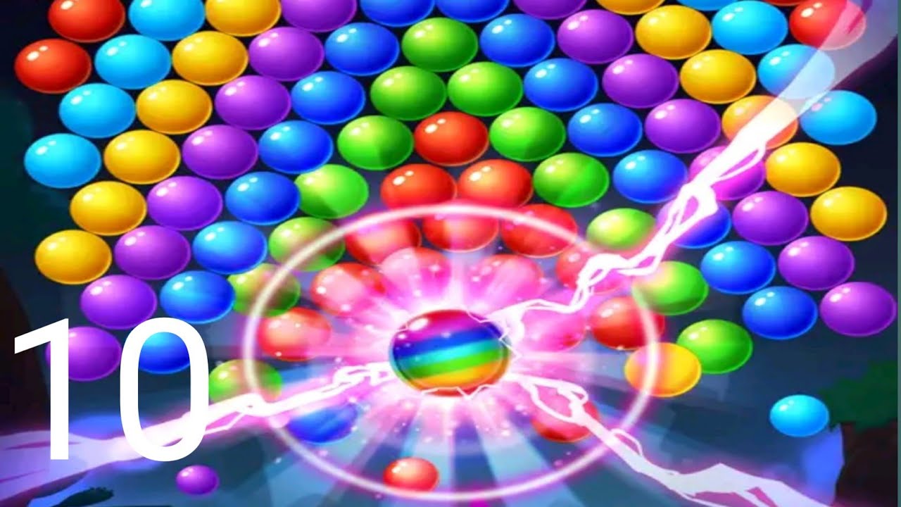 Bubble Shooter Gameplay|Bubble Shooter Max Level |Gameplay||All Bubble ...