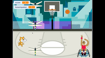 Scratch : Game Basket Shooting Buku Informatika Kelas 8