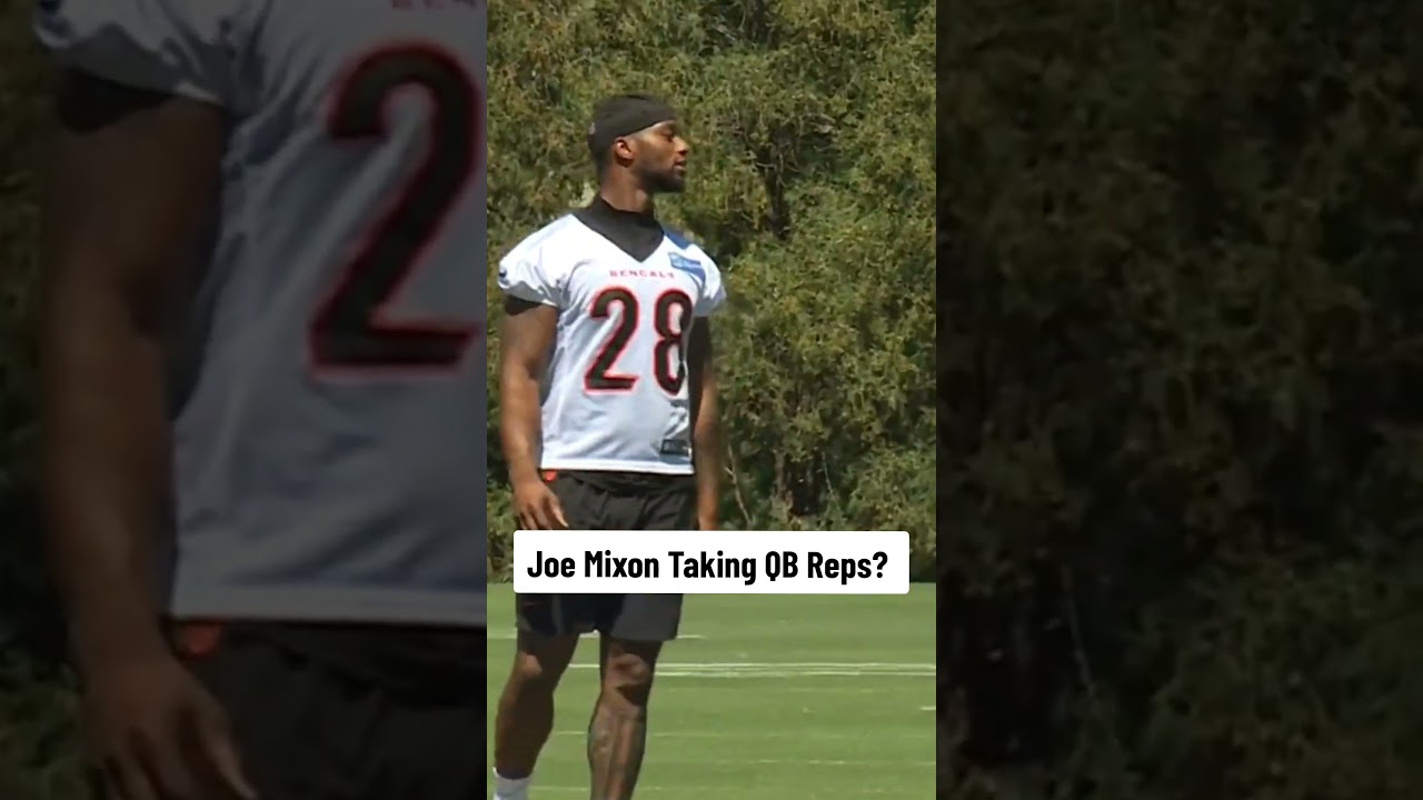 Bengals RB Joe Mixon Taking Snaps At QB?!?