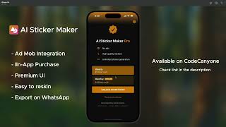 AI Sticker Maker   Complete iOS App Source Code screenshot 5