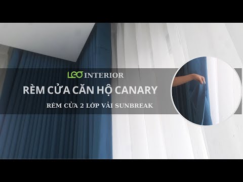 Video Thi công rèm cửa cho căn hộ Canary, Diamond Island... - youtube