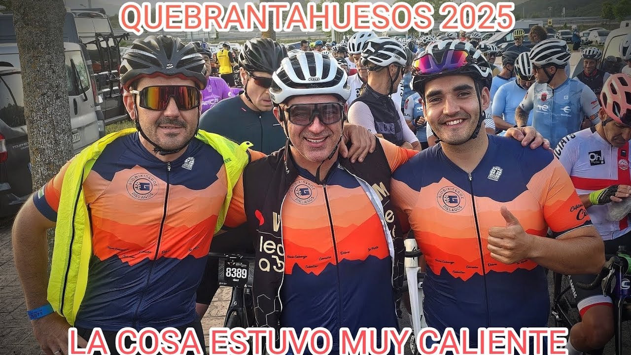 Quebrantahuesos 2025. La cosa estuvo muy caliente.