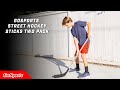 GoSports Street Hockey Sticks - Two Pack