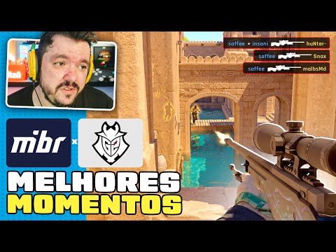 MD3 CONTRA O TOP 5 HLTV! MIBR vs G2 - MELHORES MOMENTOS - ESL PRO LEAGUE SEASON 20