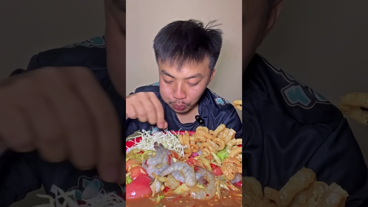 ตำกุ้งสด