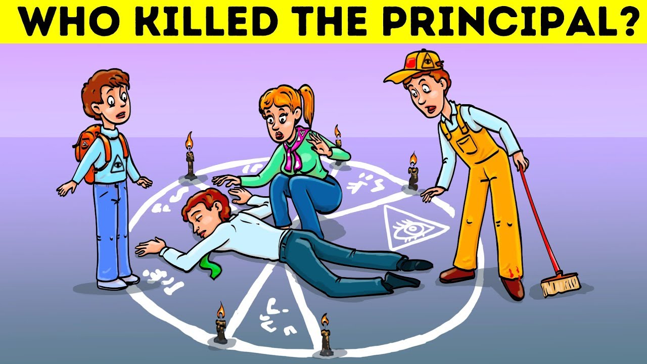 Who Is The Killer? ๐ช 9 Popular Riddles On Crime - YouTube