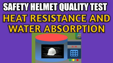 Hard hat demo /  helmet testing (IS 2925)  /  how to test safety helmet