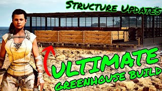 The PERFECT GREENHOUSE BUILD (Tips/Tricks) in Ark Survival Ascended!!!