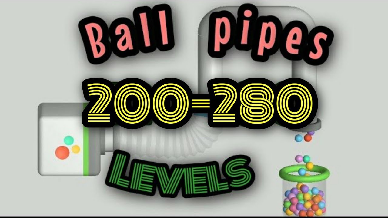 Ball pipes gameplay 180280 levels (Android game) YouTube