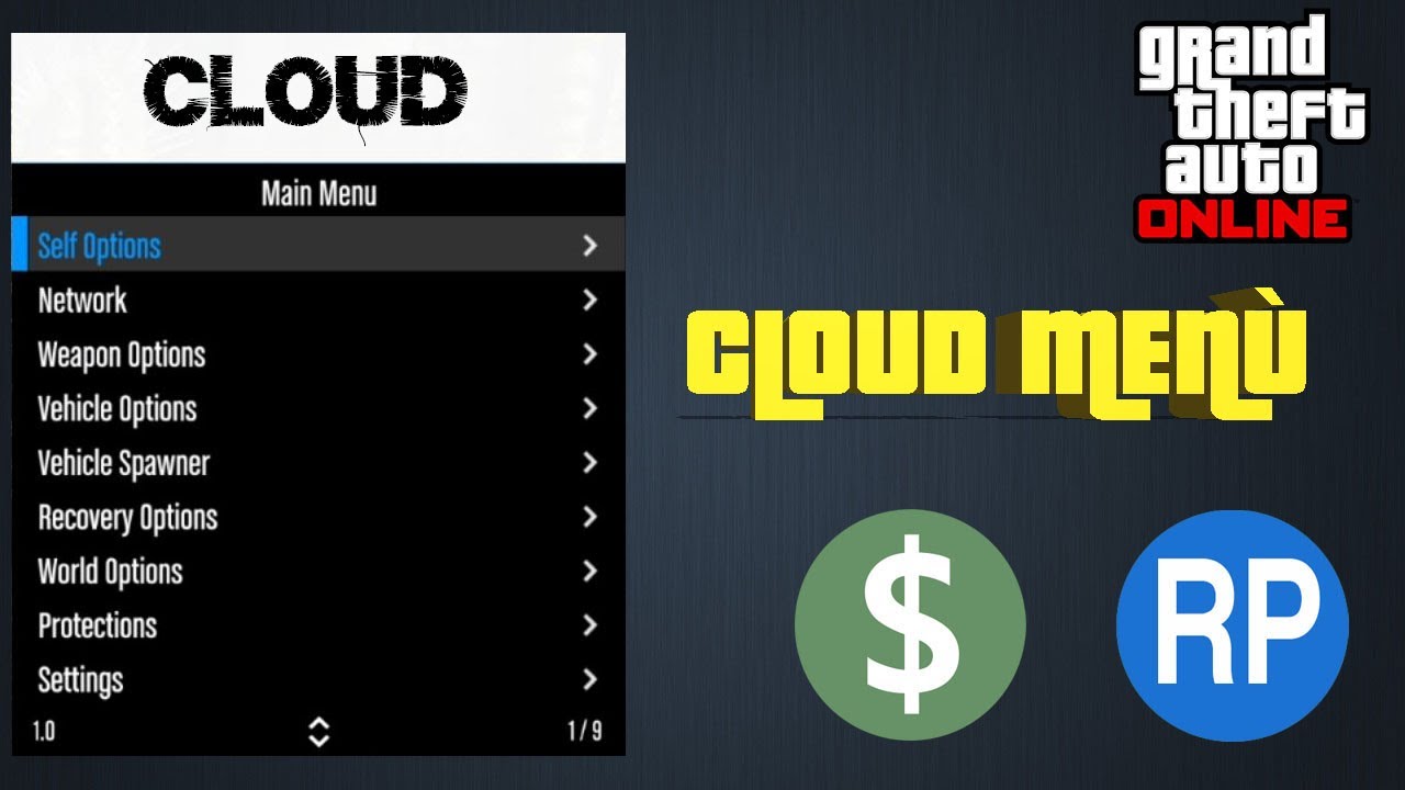 Cloud mod menu