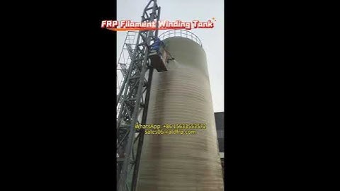 FRP filament winding tank machine