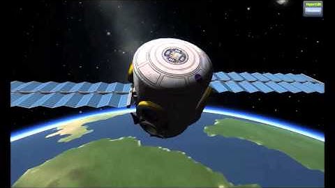Kerbal ISS Orbital Construction  - Unity Node 1