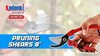 PISAU GUNTING PRUNING SHEARS SCISSOR ALAT PEMOTONG POTONG DAHAN RANTING POHON BUNGA DAUN BONSAI KEBUN TANAMAN TAMAN 8 INCH MULTIFUNGSI SERBAGUNA TAJAM