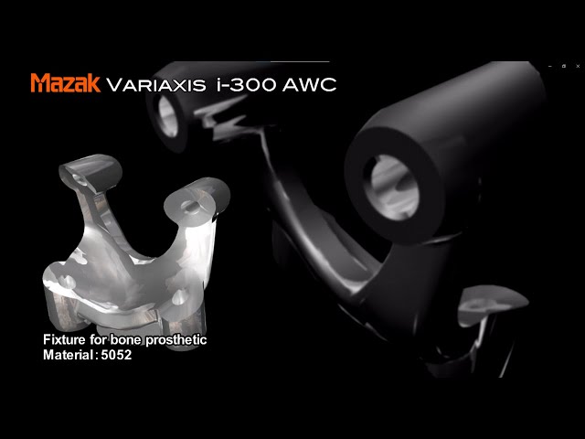 5-Axis VARIAXIS i-300 with AWC Automation for Medical Applications
