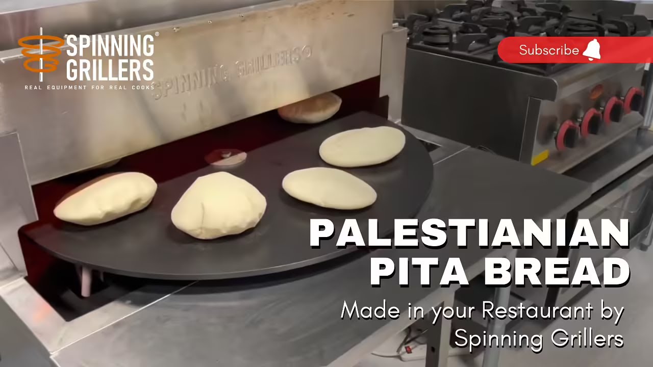 Pita Bread- Thick Palestinian Pita Bread made by PitaOven 