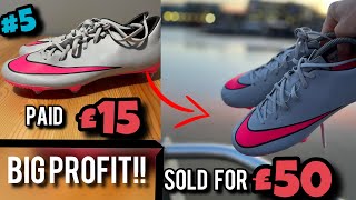 THE BEST TEEN SIDE HUSTLE!… I Attempted Reselling Football Boots (Part 5)
