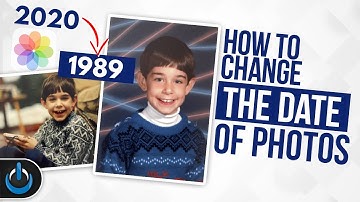 How to Change The Date of Photos - MAC