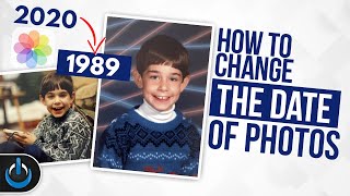 How to Change The Date of Photos - MAC