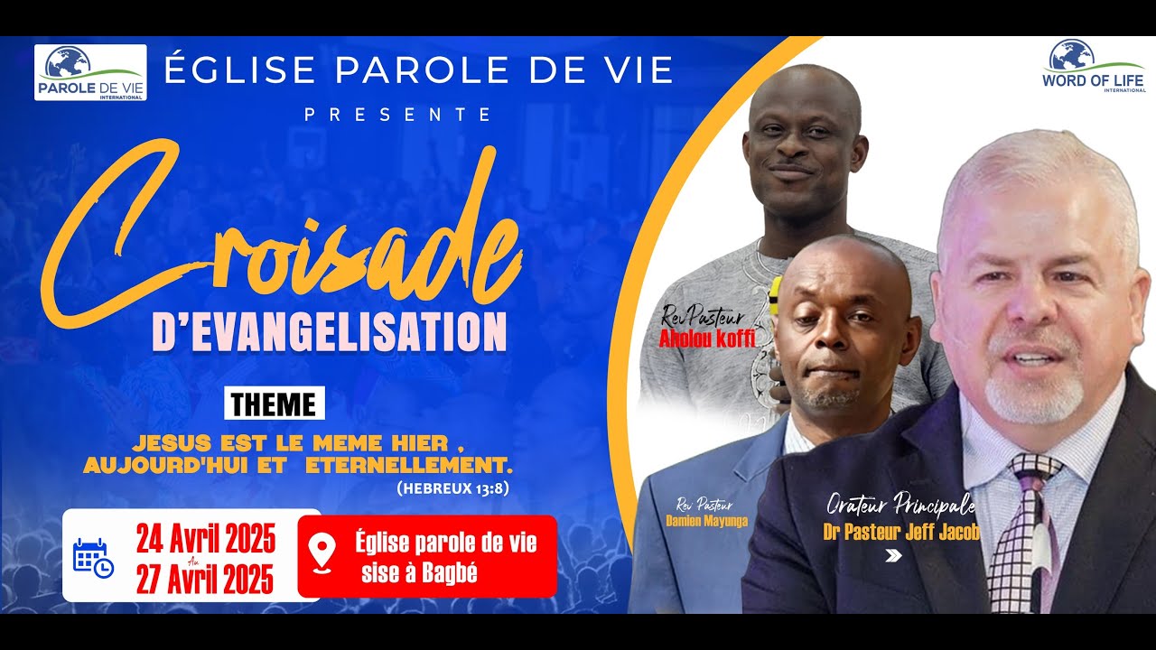 Croisade d'évangélisation à Gbavé Jour 1 |  Pasteur Kofi Aholou