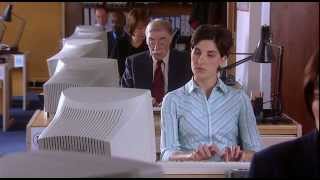 Black Books - Fran typing