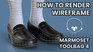 Celebrity How to Render Wireframe in Marmoset Toolbag 4 Wealth