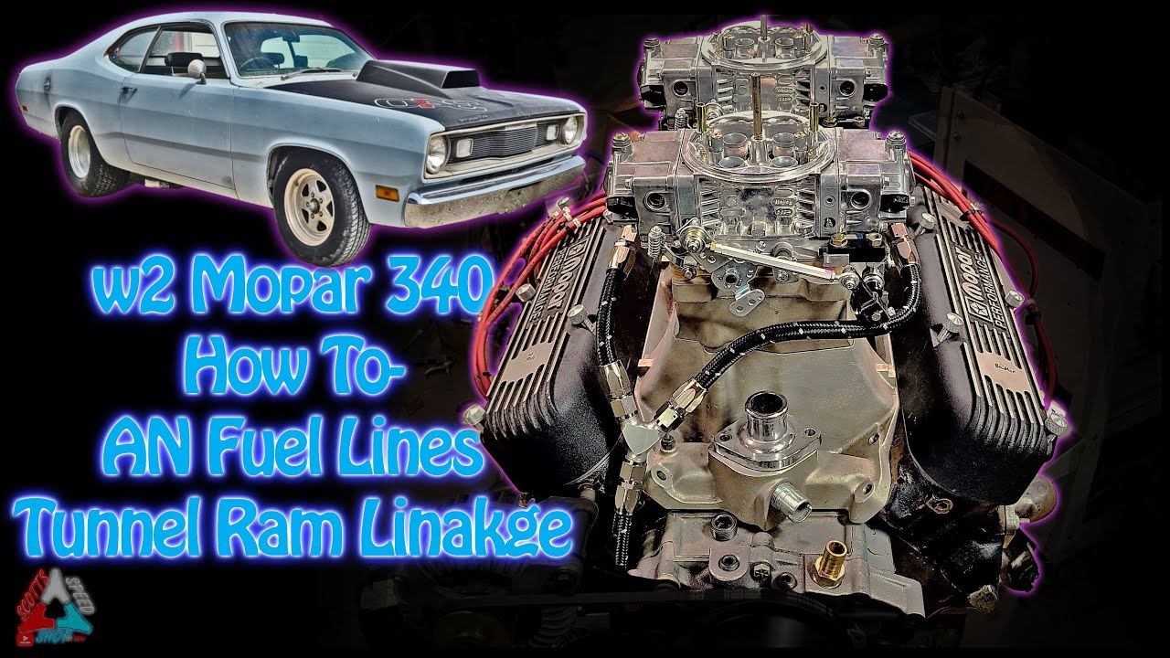 W2 Headed Tunnel Ram 340 Small Block Mopar How To Setup Tunnel Ram