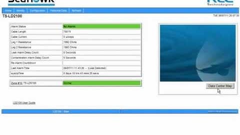 RLE Technologies Configure the Interactive Map on the SeaHawk LD2100