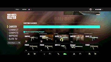 Mw3-How to change the colours of your custom classes
