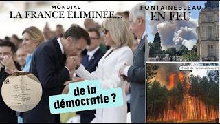 World Cup: France eliminated... from democracy? Fontainebleau in flames, a terrible symbol!