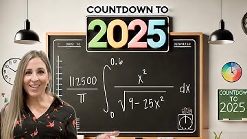 COUNTDOWN to 2025: FINAL INTEGRAL with a SURPRISE! 13 Integrals in 13 Days! | Math with Professor V