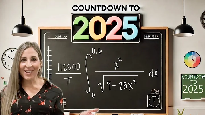 COUNTDOWN to 2025: FINAL INTEGRAL with a SURPRISE! 13 Integrals in 13 Days! | Math with Professor V