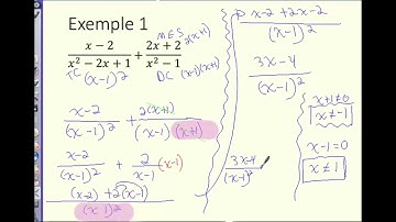 Addition et soustraction d