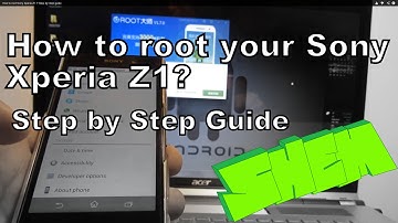 [OLD] How to root Sony Xperia Z1 ? Step by step guide  [.534 firmware required]