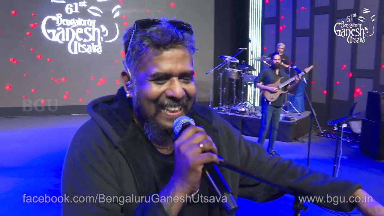 MEDLEY OF A R RAHMAN  HARISH SIVARAMAKRISHNAN  AGAM  61st Bengaluru Ganesh Utsava 2023