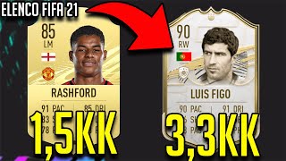 TIMES HIBRIDOS NO FIFA 21 ULTIMATE TEAM (MAIS DE 1KK)