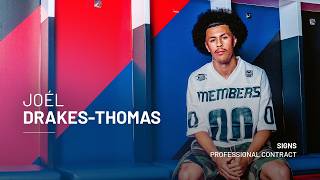 Joél Drakes-thomas Signs His Professional Contract