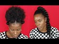 Quick &amp; Easy Hairstyles for Short /Medium 4c Natural Hair in 10 minutes or less.