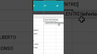 #short  Cómo generar números aleatorios en Excel