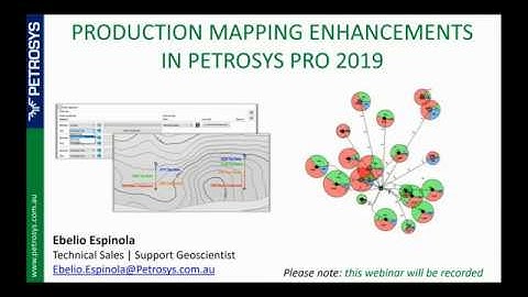 Webinar: Production Mapping in Petrosys PRO