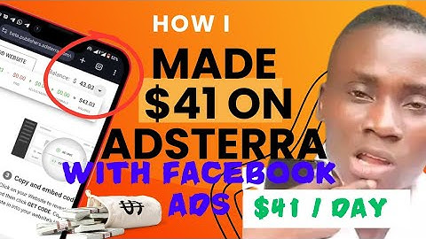 SHOCKING Adsterra Earning Secrets Revealed || adsterra arbitrage with facebook ads