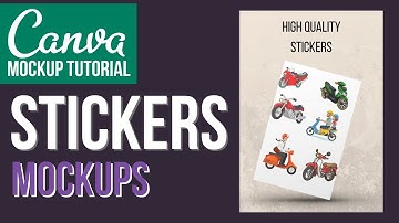 Make Stickers Canva Smartmockups - Canva Mockup Tutorial