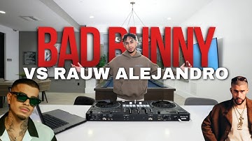 Thumbnail of Rauw Alejandro Vs Bad Bunny | Reggaeton 2024 Mix