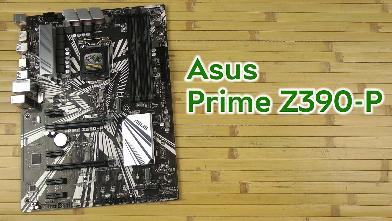 Материнская плата Asus Prime Z390-P (s1151, Intel Z390, PCI-Ex16