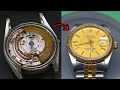 Restoration of 1989 Rolex DESTROYED in a Pool!