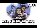 1992.💕 "All I Ask Of You" Sharon Cuneta & Richard Gomez duet