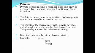 Classes and Objects Revision1