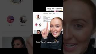 Influencer managers are hiding THIS from you 🤫